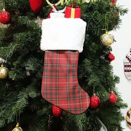 ScotsTee Shop Scottish Murray Plaid Artifact Weathered Clan Crest Tartan Christmas Stocking