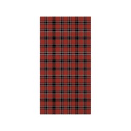 ScotsTee Shop Scottish Dunbar District Modern Clan Tartan Grave Blanket For Cemetery Waterproof Custom Memorial