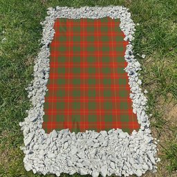 ScotsTee Shop Scottish Cameron Ancient Clan Tartan Grave Blanket For Cemetery Waterproof Custom Memorial