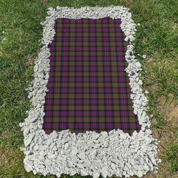 ScotsTee Shop Scottish Gillon Clan Tartan Grave Blanket For Cemetery Waterproof Custom Memorial