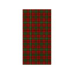 ScotsTee Shop Scottish MacAuley Clan Tartan Grave Blanket For Cemetery Waterproof Custom Memorial