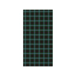 ScotsTee Shop Scottish Hislop Hunting Clan Tartan Grave Blanket For Cemetery Waterproof Custom Memorial