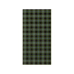 ScotsTee Shop Scottish MacIver Family Clan Tartan Grave Blanket For Cemetery Waterproof Custom Memorial