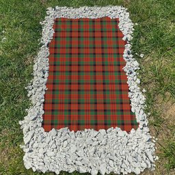 ScotsTee Shop Scottish MacNeacail Ancient Clan Tartan Grave Blanket For Cemetery Waterproof Custom Memorial