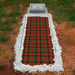 ScotsTee Shop Scottish MacNeacail Ancient Clan Tartan Grave Blanket For Cemetery Waterproof Custom Memorial