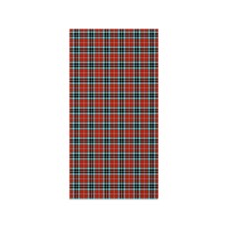 ScotsTee Shop Scottish MacTavish Ancient Clan Tartan Grave Blanket For Cemetery Waterproof Custom Memorial