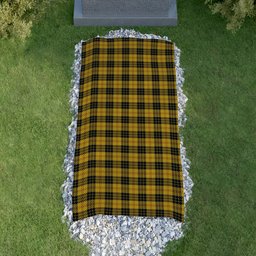 ScotsTee Shop Scottish MacLeod 1831 Clan Tartan Grave Blanket For Cemetery Waterproof Custom Memorial