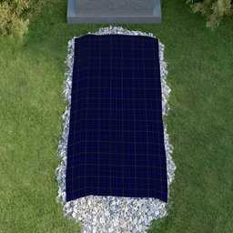 ScotsTee Shop Scottish Moon New Maldon Surrey Clan Tartan Grave Blanket For Cemetery Waterproof Custom Memorial