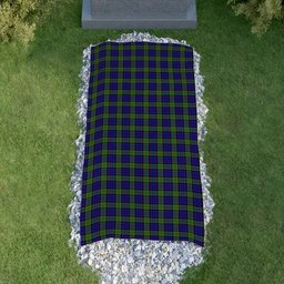 ScotsTee Shop Scottish Newman SC Clan Tartan Grave Blanket For Cemetery Waterproof Custom Memorial