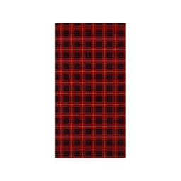 ScotsTee Shop Scottish Monroe Black and Red Clan Tartan Grave Blanket For Cemetery Waterproof Custom Memorial