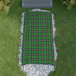 ScotsTee Shop Scottish New Mexico Clan Tartan Grave Blanket For Cemetery Waterproof Custom Memorial