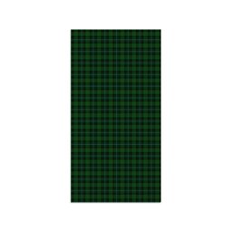 ScotsTee Shop Scottish McCandlish Hunting Green Clan Tartan Grave Blanket For Cemetery Waterproof Custom Memorial