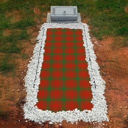 ScotsTee Shop Scottish McQueary Ancient Clan Tartan Grave Blanket For Cemetery Waterproof Custom Memorial