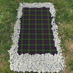 ScotsTee Shop Scottish Paget Clan Tartan Grave Blanket For Cemetery Waterproof Custom Memorial