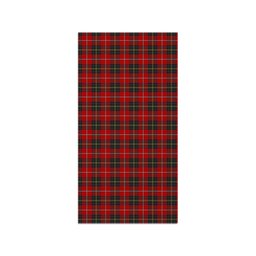 ScotsTee Shop Scottish Orr Senior, Gerald William Clan Tartan Grave Blanket For Cemetery Waterproof Custom Memorial