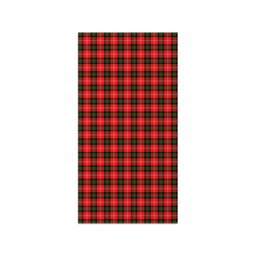 ScotsTee Shop Scottish Nisbet Modern Clan Tartan Grave Blanket For Cemetery Waterproof Custom Memorial
