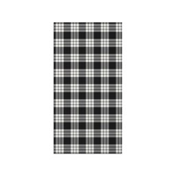 ScotsTee Shop Scottish McFarland Black White Clan Tartan Grave Blanket For Cemetery Waterproof Custom Memorial