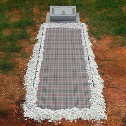 ScotsTee Shop Scottish Shaw Dress Clan Tartan Grave Blanket For Cemetery Waterproof Custom Memorial