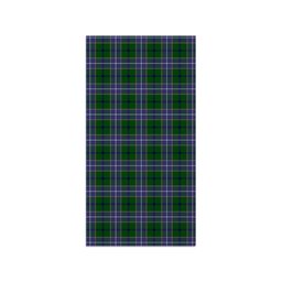ScotsTee Shop Scottish Wishart Hunting Modern Clan Tartan Grave Blanket For Cemetery Waterproof Custom Memorial