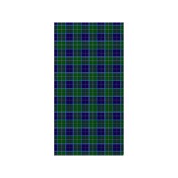 ScotsTee Shop Scottish Wallace Blue Clan Tartan Grave Blanket For Cemetery Waterproof Custom Memorial