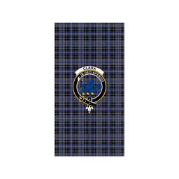 ScotsTee Shop Scottish Clark (Lion) Clan Crest Tartan Grave Blanket For Cemetery Waterproof Custom Memorial