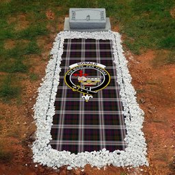 ScotsTee Shop Scottish Donald Dress Clan Crest Tartan Grave Blanket For Cemetery Waterproof Custom Memorial