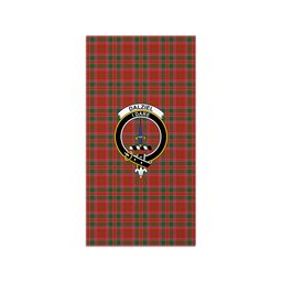 ScotsTee Shop Scottish Dalziel Ancient Clan Crest Tartan Grave Blanket For Cemetery Waterproof Custom Memorial