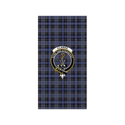 ScotsTee Shop Scottish Clarke Clan Crest Tartan Grave Blanket For Cemetery Waterproof Custom Memorial