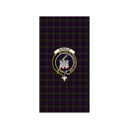 ScotsTee Shop Scottish Donald of Clan Ranald Clan Crest Tartan Grave Blanket For Cemetery Waterproof Custom Memorial