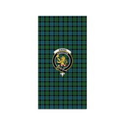 ScotsTee Shop Scottish Ewing Ancient Clan Crest Tartan Grave Blanket For Cemetery Waterproof Custom Memorial