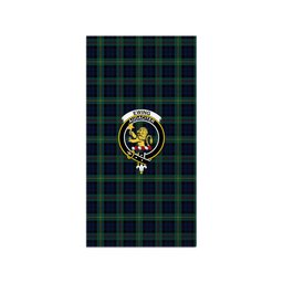 ScotsTee Shop Scottish Ewing Modern Clan Crest Tartan Grave Blanket For Cemetery Waterproof Custom Memorial