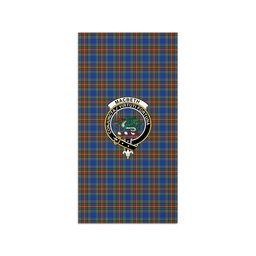 ScotsTee Shop Scottish MacBeth Ancient SC Clan Crest Tartan Grave Blanket For Cemetery Waterproof Custom Memorial