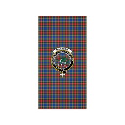 ScotsTee Shop Scottish MacBeth Modern SC Clan Crest Tartan Grave Blanket For Cemetery Waterproof Custom Memorial