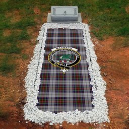 ScotsTee Shop Scottish MacBeth Dress Clan Crest Tartan Grave Blanket For Cemetery Waterproof Custom Memorial