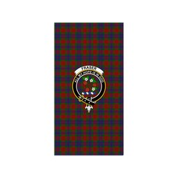 ScotsTee Shop Scottish Fraser 1800 Clan Crest Tartan Grave Blanket For Cemetery Waterproof Custom Memorial