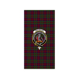 ScotsTee Shop Scottish MacBean of Tomatin Clan Crest Tartan Grave Blanket For Cemetery Waterproof Custom Memorial