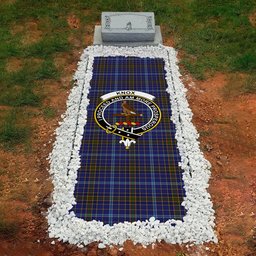 ScotsTee Shop Scottish Knox 2 Clan Crest Tartan Grave Blanket For Cemetery Waterproof Custom Memorial