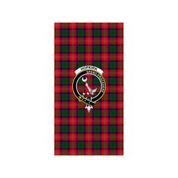 ScotsTee Shop Scottish Hopkirk Clan Crest Tartan Grave Blanket For Cemetery Waterproof Custom Memorial