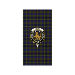 ScotsTee Shop Scottish Gillies 1 Clan Crest Tartan Grave Blanket For Cemetery Waterproof Custom Memorial