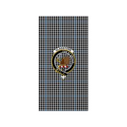 ScotsTee Shop Scottish Gladstone Clan Crest Tartan Grave Blanket For Cemetery Waterproof Custom Memorial