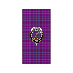 ScotsTee Shop Scottish Jackson Clan Crest Tartan Grave Blanket For Cemetery Waterproof Custom Memorial