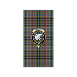 ScotsTee Shop Scottish Norvill Clan Crest Tartan Grave Blanket For Cemetery Waterproof Custom Memorial