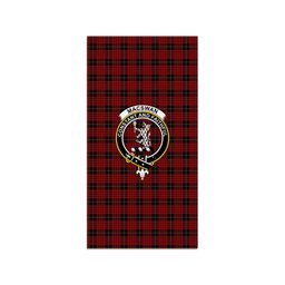 ScotsTee Shop Scottish MacSwan Clan Crest Tartan Grave Blanket For Cemetery Waterproof Custom Memorial