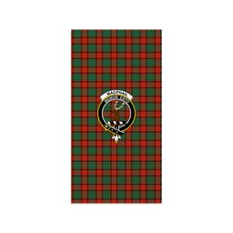 ScotsTee Shop Scottish MacPhail Ancient Clan Crest Tartan Grave Blanket For Cemetery Waterproof Custom Memorial