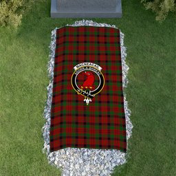 ScotsTee Shop Scottish MacNeacail Clan Crest Tartan Grave Blanket For Cemetery Waterproof Custom Memorial