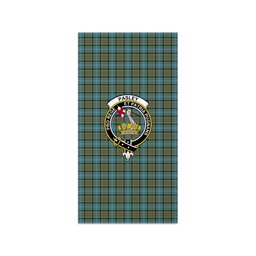ScotsTee Shop Scottish Pasley District Clan Crest Tartan Grave Blanket For Cemetery Waterproof Custom Memorial
