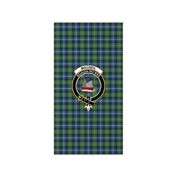 ScotsTee Shop Scottish MacNeill Of Barra Ancient Clan Crest Tartan Grave Blanket For Cemetery Waterproof Custom Memorial