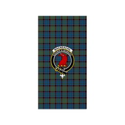 ScotsTee Shop Scottish MacNeacail Hunting Clan Crest Tartan Grave Blanket For Cemetery Waterproof Custom Memorial