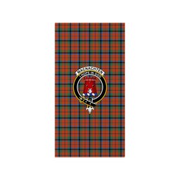 ScotsTee Shop Scottish MacNachten Ancient Clan Crest Tartan Grave Blanket For Cemetery Waterproof Custom Memorial