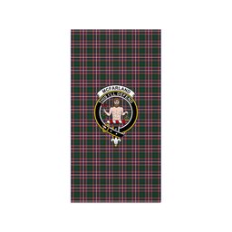 ScotsTee Shop Scottish McFarland Hunting Modern Clan Crest Tartan Grave Blanket For Cemetery Waterproof Custom Memorial